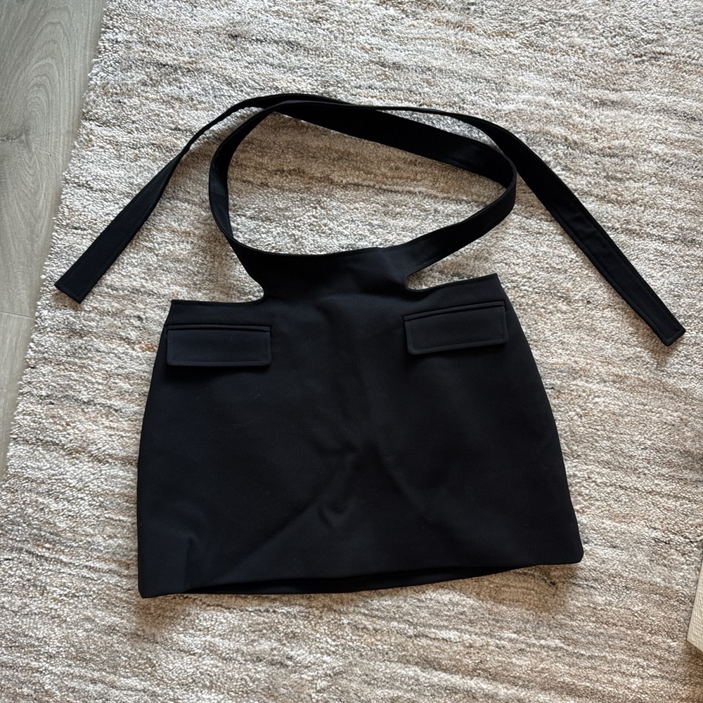 Dion Lee Black cut out miniskirt